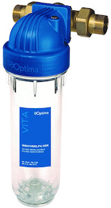 Affolter Optima VITA Trinkwasserfilter mit Wechselfilter 1" / 25 µm