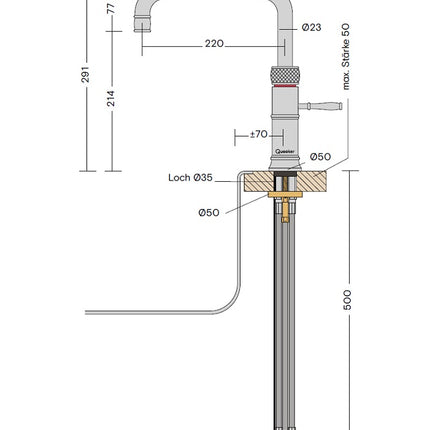 Quooker Classic Fusion Square